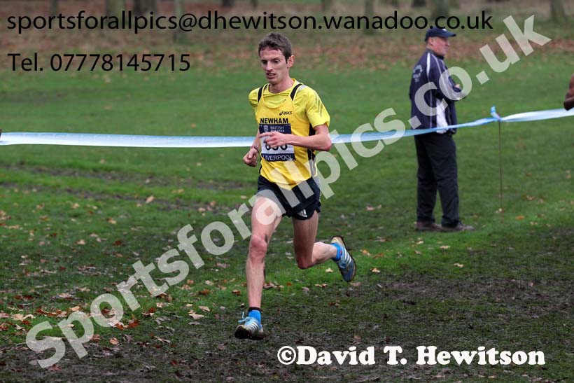 Senior men's European Cross Country Trials, Sefton Park, Liverpool. Photo: David T. Hewitson/Sports for All Pics